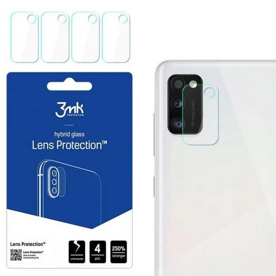 ⁨3MK Lens Protect Sam A415 A41 Ochrona na obiektyw aparatu 4szt⁩ w sklepie Wasserman.eu