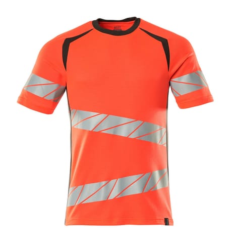 ⁨MASCOT® T-Shirt ACCELERATE SAFE (kolor czerwień hi-vis/ciemny antracyt, rozmiar L  ONE)⁩ w sklepie Wasserman.eu