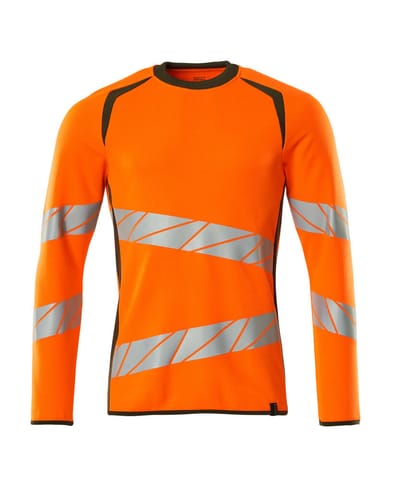 ⁨MASCOT® Bluza ACCELERATE SAFE (kolor pomarańcz hi-vis/zielony mech, rozmiar L  ONE)⁩ w sklepie Wasserman.eu