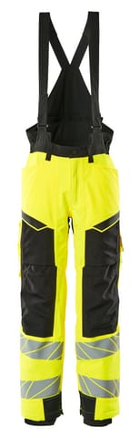 ⁨MASCOT® Spodnie zimowe ACCELERATE SAFE (kolor żółty hi-vis/czerń, rozmiar L)⁩ w sklepie Wasserman.eu