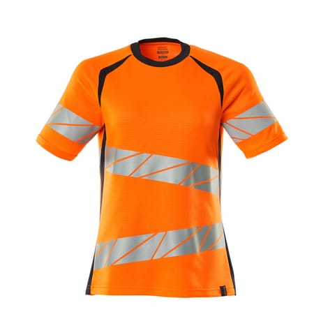 ⁨MASCOT® T-Shirt ACCELERATE SAFE (kolor pomarańcz hi-vis/ciemny granat, rozmiar 2XLONE)⁩ w sklepie Wasserman.eu