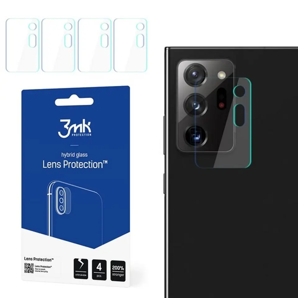 ⁨3MK Lens Protect Sam N986 Note 20 Ultra Ochrona na obiektyw aparatu 4szt⁩ w sklepie Wasserman.eu