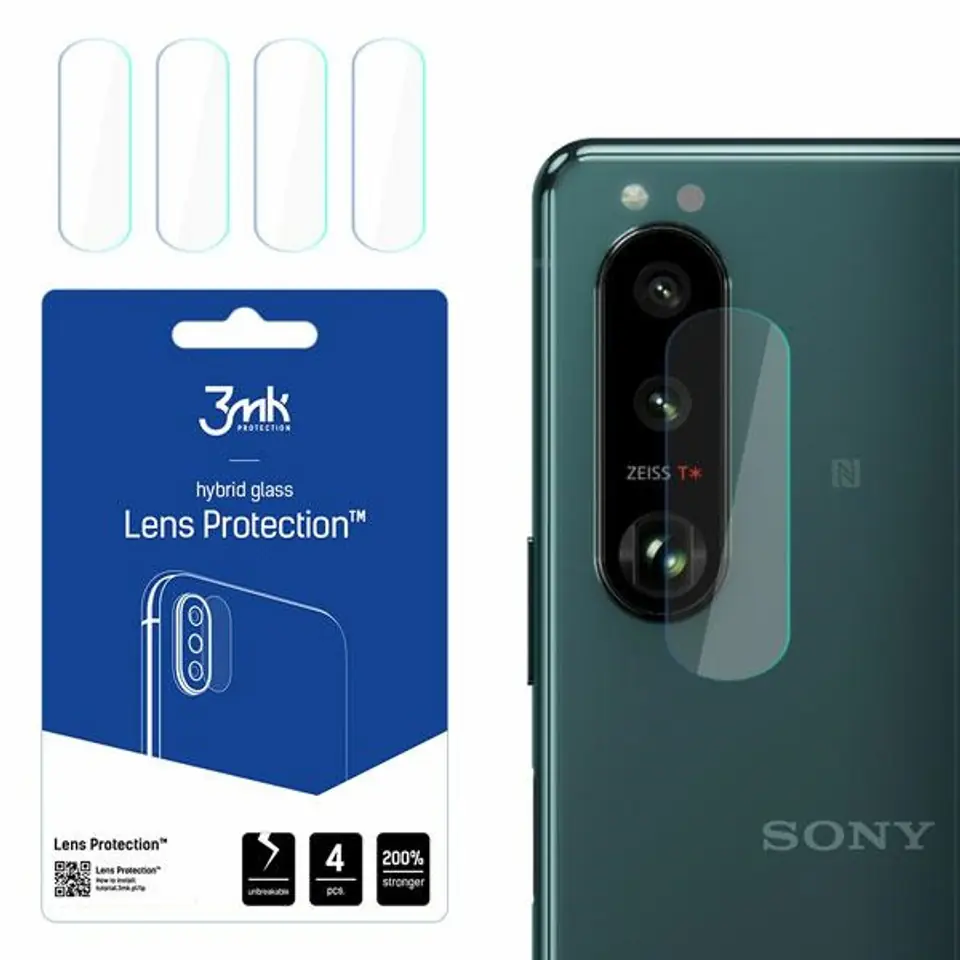 ⁨3MK Lens Protect Sony Xperia 1 III 5G Protection for 4pcs Camera Lens⁩ at Wasserman.eu