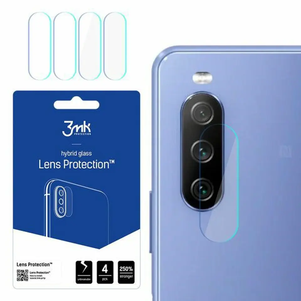 ⁨3MK Lens Protect Sony Xperia 10 III 5G Ochrona na obiektyw aparatu 4szt⁩ w sklepie Wasserman.eu