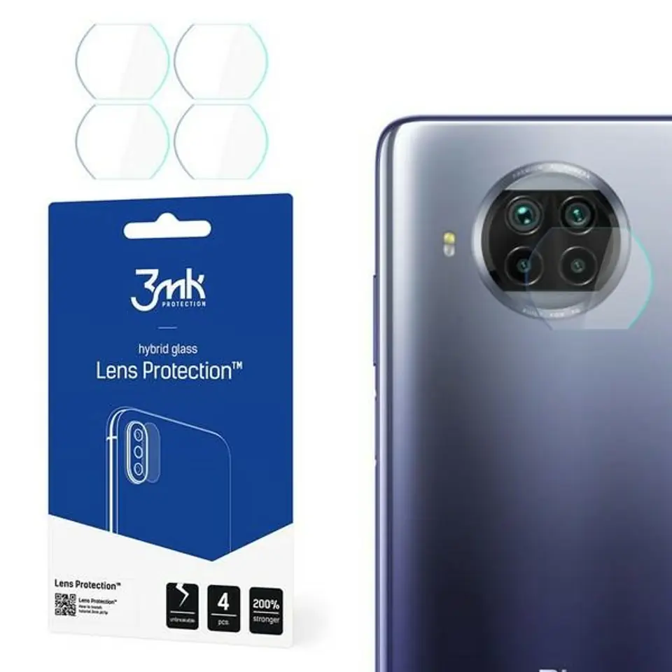 ⁨3MK Lens Protect Xiaomi Mi 10T Lite 5G Ochrona na obiektyw aparatu 4szt⁩ w sklepie Wasserman.eu
