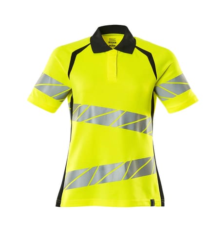 ⁨MASCOT® Koszulka polo ACCELERATE SAFE (kolor żółty hi-vis/czerń, rozmiar 2XLONE)⁩ w sklepie Wasserman.eu