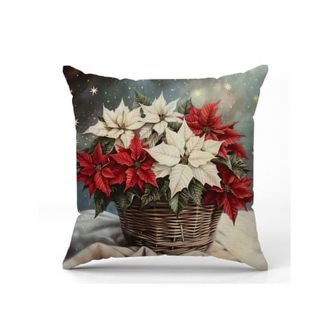 ⁨Poszewka na poduszkę 45 x 45 cm motyw świąteczny BOHO POD204⁩ w sklepie Wasserman.eu