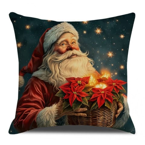 ⁨Poszewka na poduszkę 45 x 45 cm motyw świąteczny BOHO POD202⁩ w sklepie Wasserman.eu