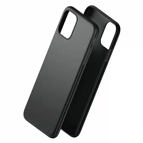 ⁨3MK Matt Case iPhone 8 Plus czarny /black⁩ w sklepie Wasserman.eu