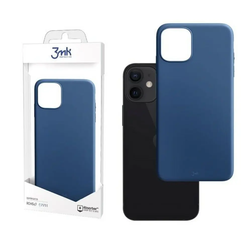 ⁨3MK Matt Case iPhone 12 Mini 5.4" blueberry/blueberry⁩ at Wasserman.eu