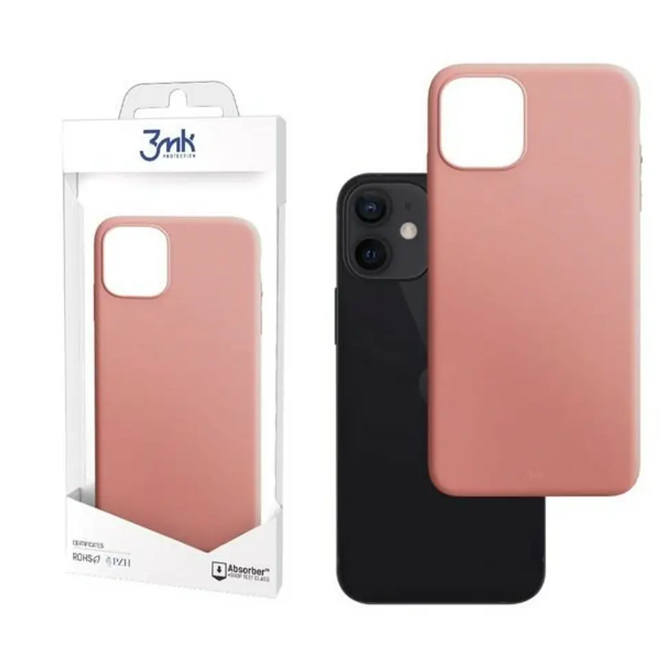 ⁨3MK Matt Case iPhone 12 Mini 5.4" lychee/lychee⁩ at Wasserman.eu