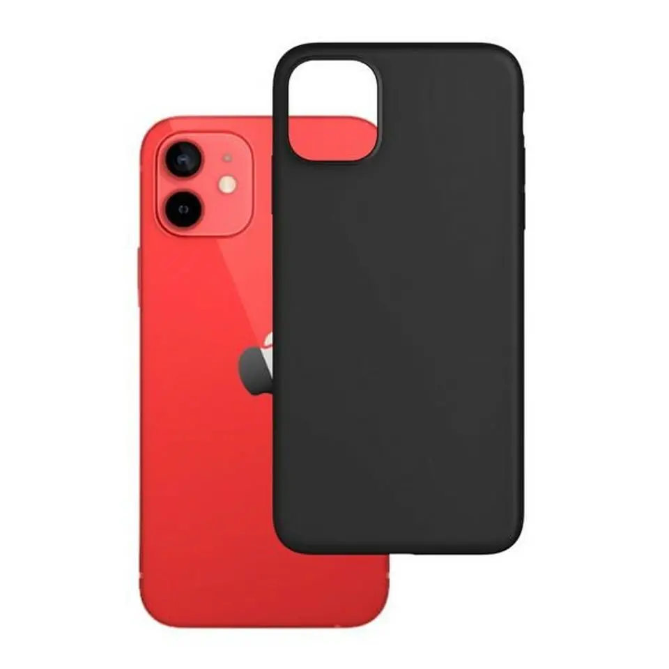 ⁨3MK Matt Case iPhone 12/12 Pro czarny/black⁩ w sklepie Wasserman.eu