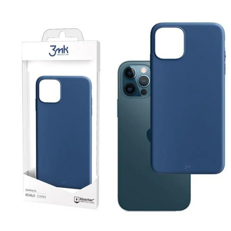3MK Matt Case iPhone 12/12 Pro 6,1" jagoda/blueberry w sklepie Wasserman.eu