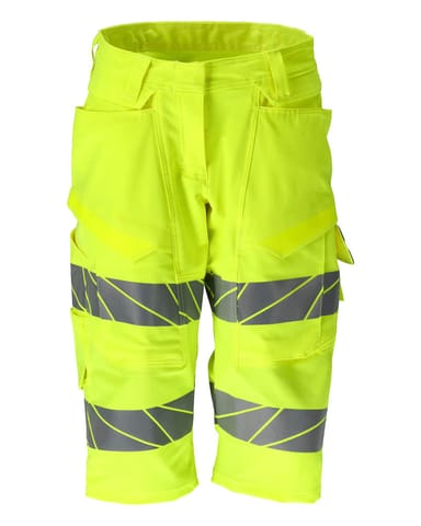 ⁨MASCOT® Spodenki, długie ACCELERATE SAFE (kolor żółty hi-vis, rozmiar C36)⁩ w sklepie Wasserman.eu