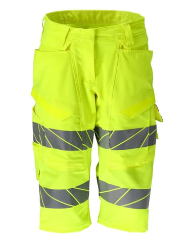 ⁨MASCOT® Spodenki, długie ACCELERATE SAFE (kolor żółty hi-vis, rozmiar C38)⁩ w sklepie Wasserman.eu