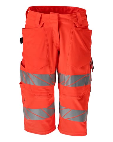 ⁨MASCOT® Spodenki, długie ACCELERATE SAFE (kolor czerwień hi-vis, rozmiar C34)⁩ w sklepie Wasserman.eu