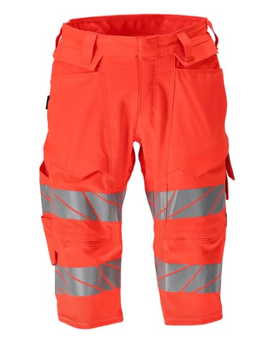 ⁨MASCOT® Spodenki, długie ACCELERATE SAFE (kolor czerwień hi-vis, rozmiar C45)⁩ w sklepie Wasserman.eu