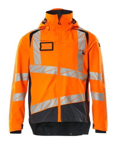 ⁨MASCOT® Kurtka membranowa ACCELERATE SAFE (kolor pomarańcz hi-vis/ciemny granat, rozmiar L)⁩ w sklepie Wasserman.eu