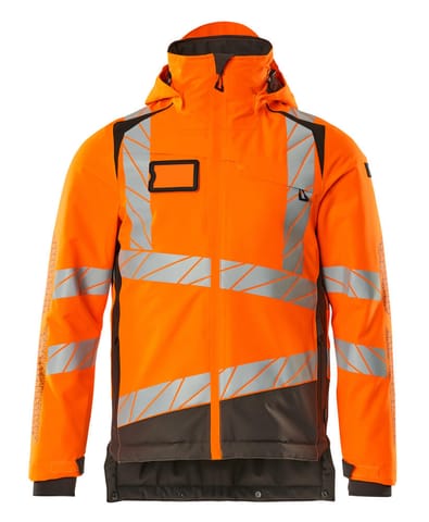 ⁨MASCOT® Kurtka zimowa ACCELERATE SAFE (kolor pomarańcz hi-vis/ciemny antracyt, rozmiar L)⁩ w sklepie Wasserman.eu