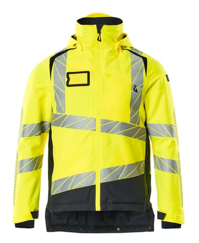 ⁨MASCOT® Kurtka zimowa ACCELERATE SAFE (kolor żółty hi-vis/ciemny granat, rozmiar L)⁩ w sklepie Wasserman.eu