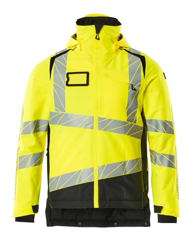 ⁨MASCOT® Kurtka zimowa ACCELERATE SAFE (kolor żółty hi-vis/czerń, rozmiar M)⁩ w sklepie Wasserman.eu