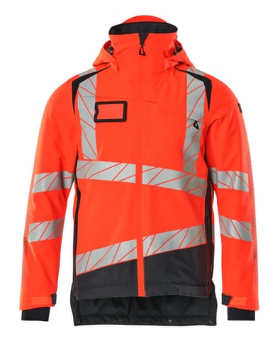 ⁨MASCOT® Kurtka zimowa ACCELERATE SAFE (kolor czerwień hi-vis/ciemny granat, rozmiar 3XL)⁩ w sklepie Wasserman.eu