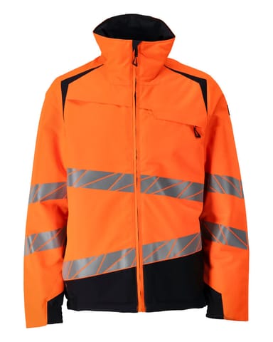 ⁨MASCOT® Kurtka zimowa ACCELERATE SAFE (kolor pomarańcz hi-vis/ciemny granat, rozmiar L)⁩ w sklepie Wasserman.eu