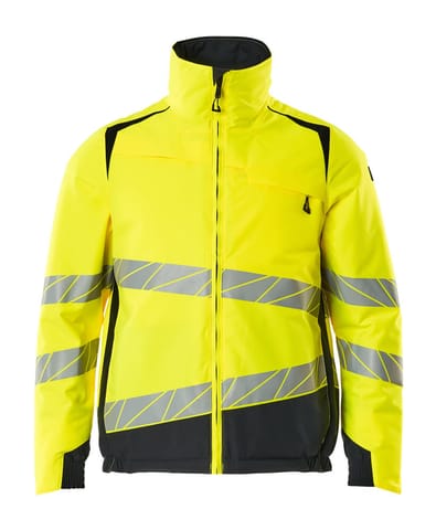 ⁨MASCOT® Kurtka zimowa ACCELERATE SAFE (kolor żółty hi-vis/ciemny granat, rozmiar XS)⁩ w sklepie Wasserman.eu