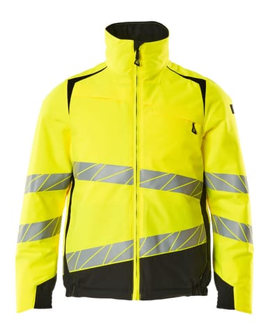 ⁨MASCOT® Kurtka zimowa ACCELERATE SAFE (kolor żółty hi-vis/czerń, rozmiar L)⁩ w sklepie Wasserman.eu