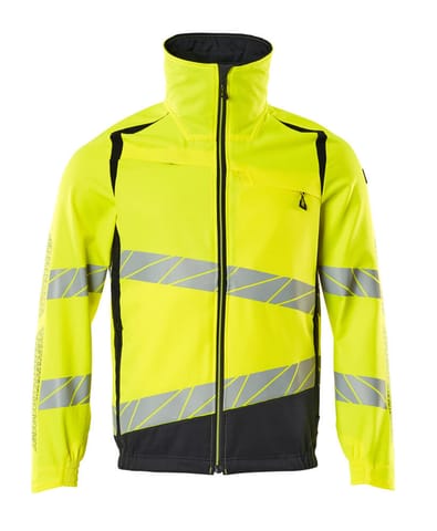 ⁨MASCOT® Kurtka ACCELERATE SAFE (kolor żółty hi-vis/ciemny granat, rozmiar L)⁩ w sklepie Wasserman.eu