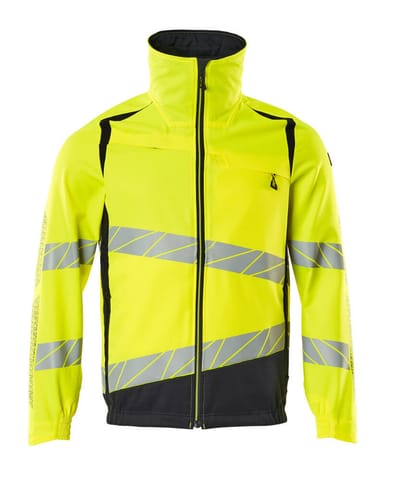 ⁨MASCOT® Kurtka ACCELERATE SAFE (kolor żółty hi-vis/ciemny granat, rozmiar M)⁩ w sklepie Wasserman.eu