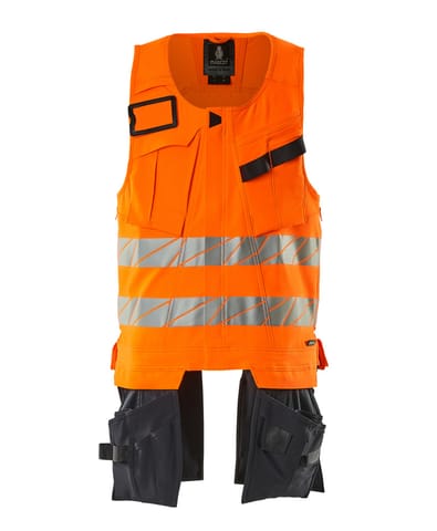 ⁨MASCOT® Kamizelka na narzędzia ACCELERATE SAFE (kolor pomarańcz hi-vis/ciemny granat, rozmiar L)⁩ w sklepie Wasserman.eu