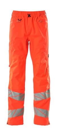 ⁨MASCOT® Spodnie zewnętrzne naciągane ACCELERATE SAFE (kolor czerwień hi-vis, rozmiar L)⁩ w sklepie Wasserman.eu