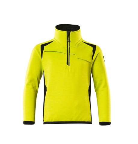 ⁨MASCOT® Bluza polarowa dla dzieci ACCELERATE SAFE (kolor żółty hi-vis/czerń, rozmiar 116)⁩ w sklepie Wasserman.eu