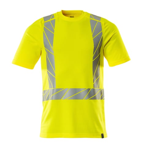 ⁨MASCOT® T-Shirt ACCELERATE SAFE (kolor żółty hi-vis, rozmiar L)⁩ w sklepie Wasserman.eu