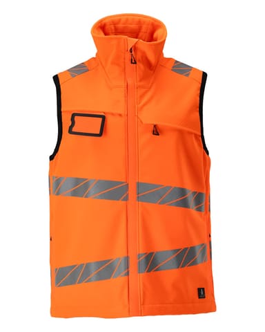 ⁨MASCOT® Kamizelka softshell ACCELERATE SAFE (kolor pomarańcz hi-vis , rozmiar M)⁩ w sklepie Wasserman.eu