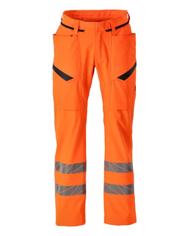 ⁨MASCOT® Spodnie z kieszeniami na udach ACCELERATE SAFE (kolor pomarańcz hi-vis , rozmiar 82C45)⁩ w sklepie Wasserman.eu