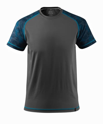 ⁨MASCOT® T-Shirt ADVANCED (kolor ciemny antracyt, rozmiar L)⁩ w sklepie Wasserman.eu