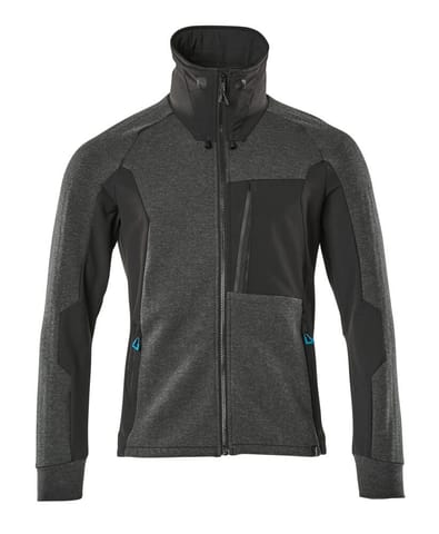 ⁨MASCOT® Bluza z zamkiem błyskawicznym ADVANCED (kolor czerń, rozmiar M)⁩ w sklepie Wasserman.eu
