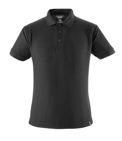 ⁨MASCOT® Koszulka polo CROSSOVER (kolor czerń, rozmiar 4XL)⁩ w sklepie Wasserman.eu