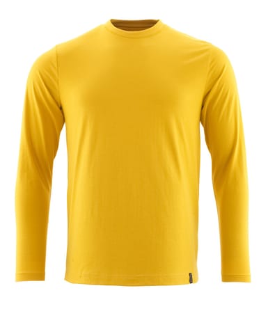 ⁨MASCOT® T-Shirt z długimi rękawami CROSSOVER (kolor żółty curry, rozmiar L  ONE)⁩ w sklepie Wasserman.eu