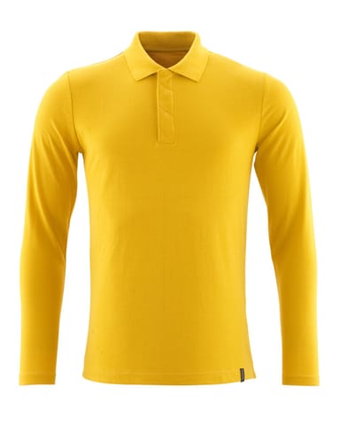 ⁨MASCOT® Koszulka polo z długimi rękawami CROSSOVER (kolor żółty curry, rozmiar L  ONE)⁩ w sklepie Wasserman.eu
