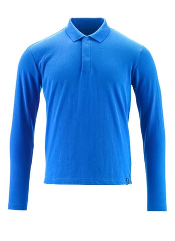 ⁨MASCOT® Koszulka polo z długimi rękawami CROSSOVER (kolor błękitny, rozmiar L  ONE)⁩ w sklepie Wasserman.eu
