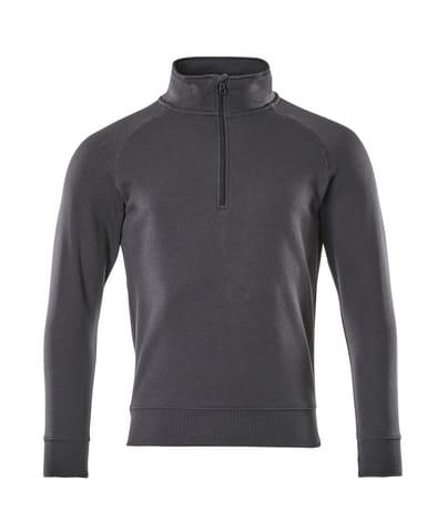 ⁨MASCOT® Bluza z krótkim zamkiem błyskawicznym CROSSOVER (kolor ciemny granat, rozmiar L)⁩ w sklepie Wasserman.eu