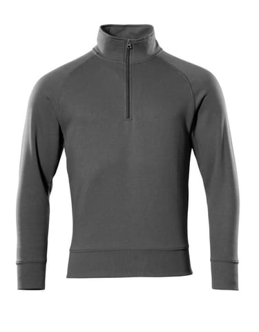 ⁨MASCOT® Bluza z krótkim zamkiem błyskawicznym CROSSOVER (kolor ciemny antracyt, rozmiar L)⁩ w sklepie Wasserman.eu