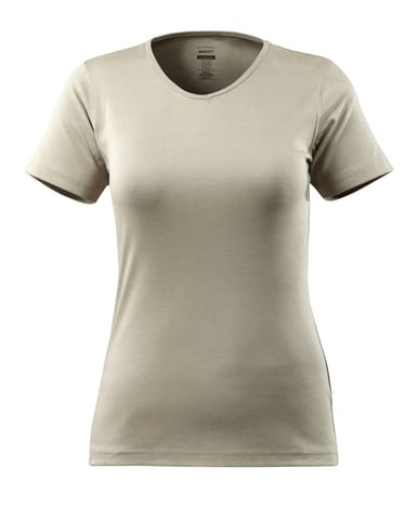 ⁨MASCOT® T-Shirt CROSSOVER (kolor jasny khaki, rozmiar L)⁩ w sklepie Wasserman.eu
