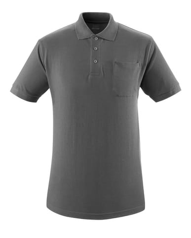 ⁨MASCOT® Koszulka polo z kieszenią na piersi CROSSOVER (kolor ciemny antracyt, rozmiar L)⁩ w sklepie Wasserman.eu