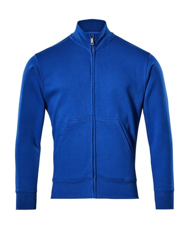 ⁨MASCOT® Bluza z zamkiem błyskawicznym CROSSOVER (kolor niebieski, rozmiar L)⁩ w sklepie Wasserman.eu