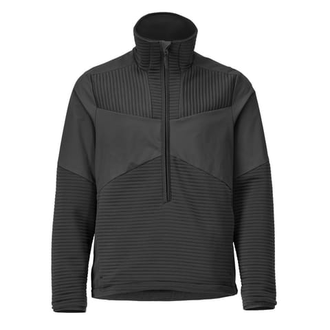 ⁨MASCOT® Bluza polarowa z krótkim zamkiem błyskawicznym i podszewką CUSTOMIZED (kolor czerń, rozmiar L)⁩ w sklepie Wasserman.eu