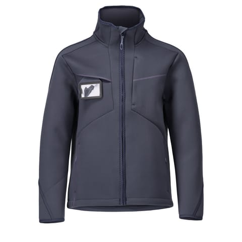 ⁨MASCOT® Kurtka softshell CUSTOMIZED (kolor ciemny granat, rozmiar L)⁩ w sklepie Wasserman.eu
